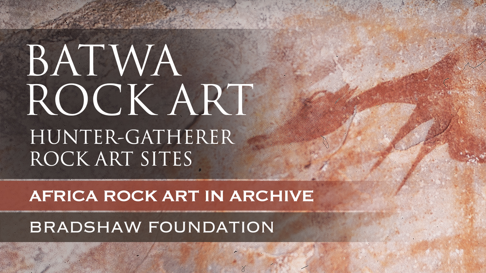 Batwa Africa Africa Rock Art Bradshaw Foundation