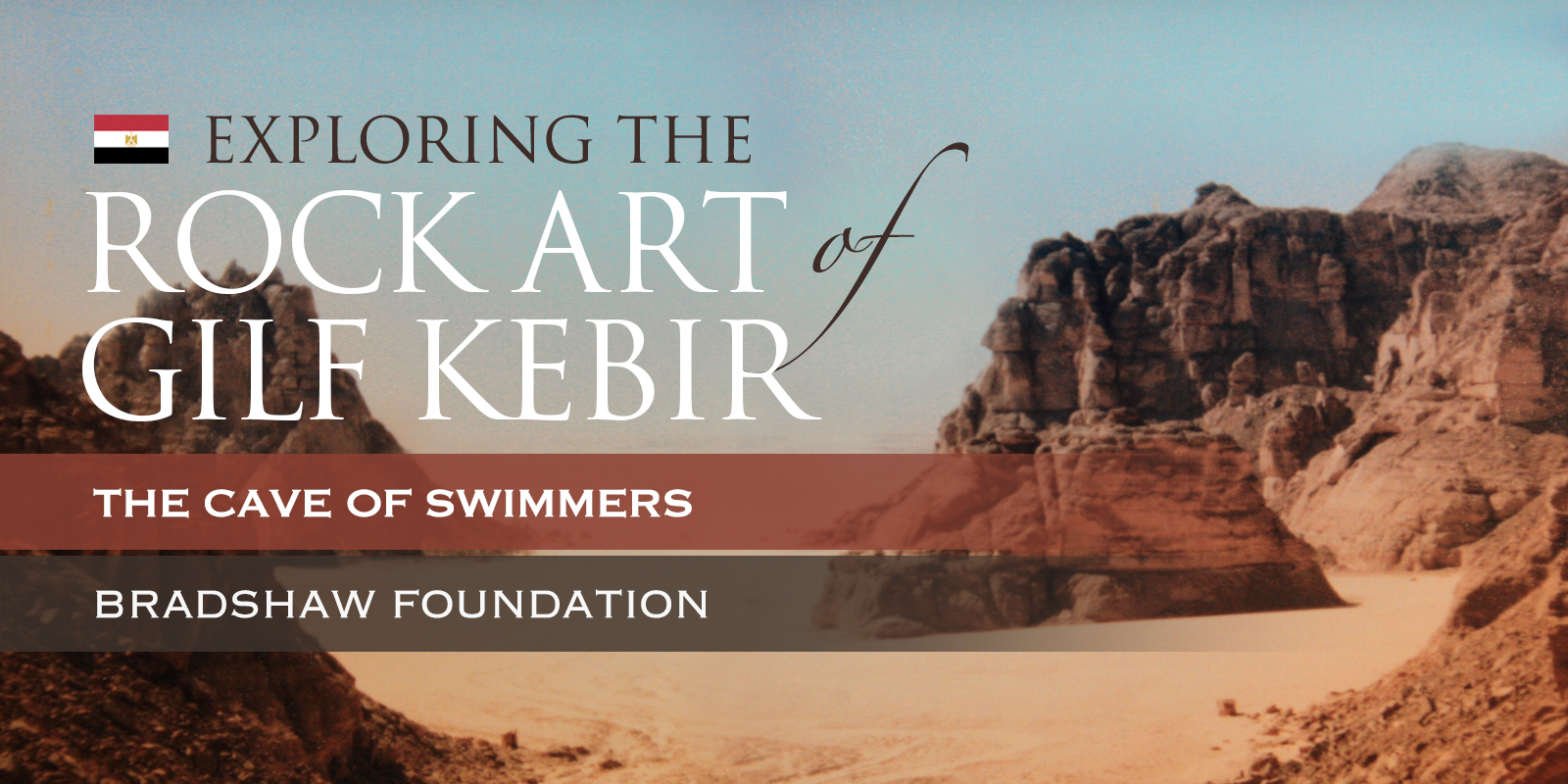 Rock Art Gilf Kebir Cave of Swimmers Egypt Bradshaw Foundation