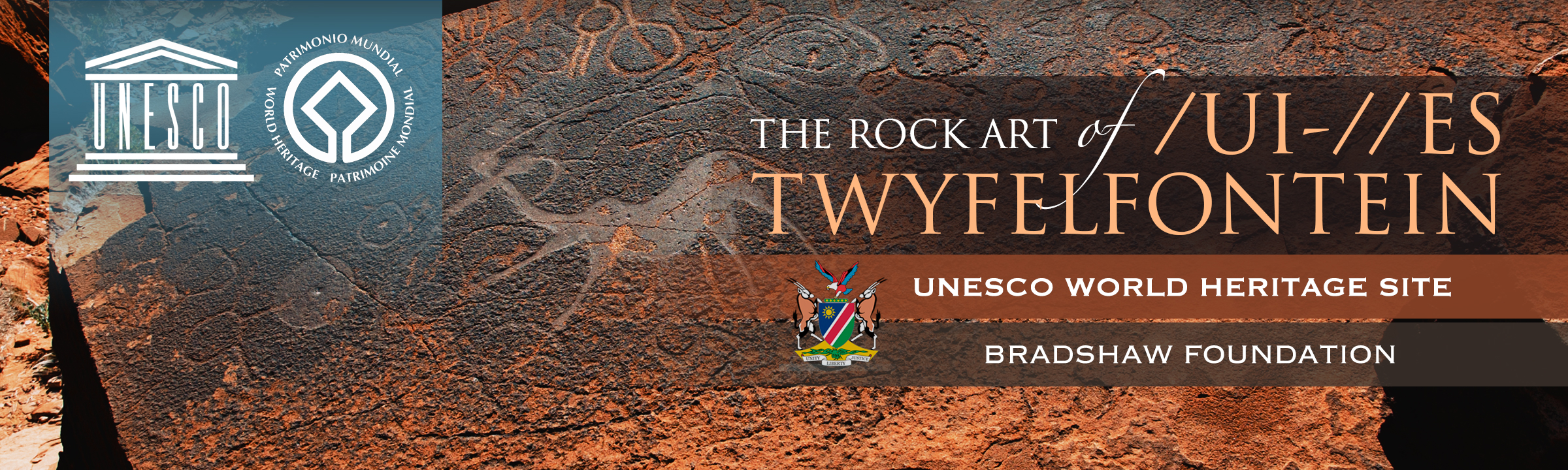 Rock Art Namibia Africa Petroglyph Petroglyphs Engravings Engraving Twyfelfontein /Ui- //aes UNESCO World Heritage Site Bradshaw Foundation Rock Art Network RAN