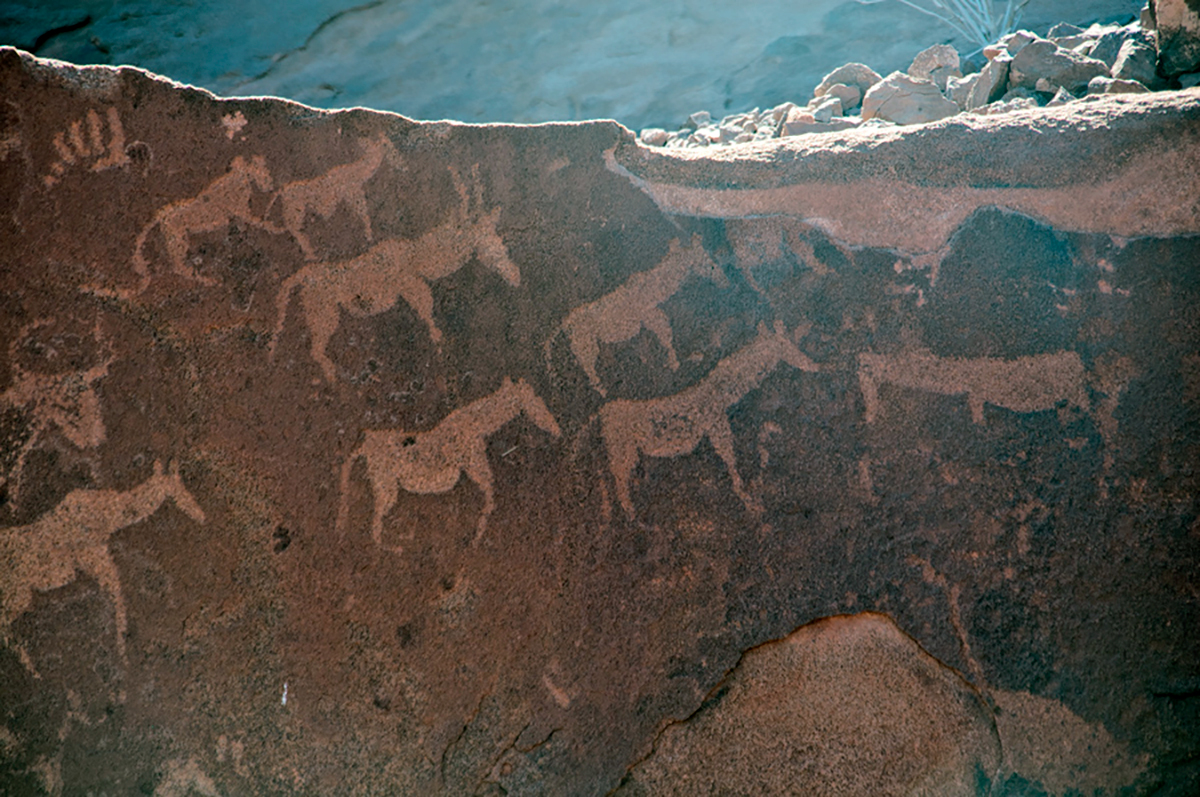 Bradshaw Foundation Rock Art Engraving Engravings Namibia Twyfelfontein /Ui- //aes UNESCO World Heritage Site Africa Rock Art Network RAN