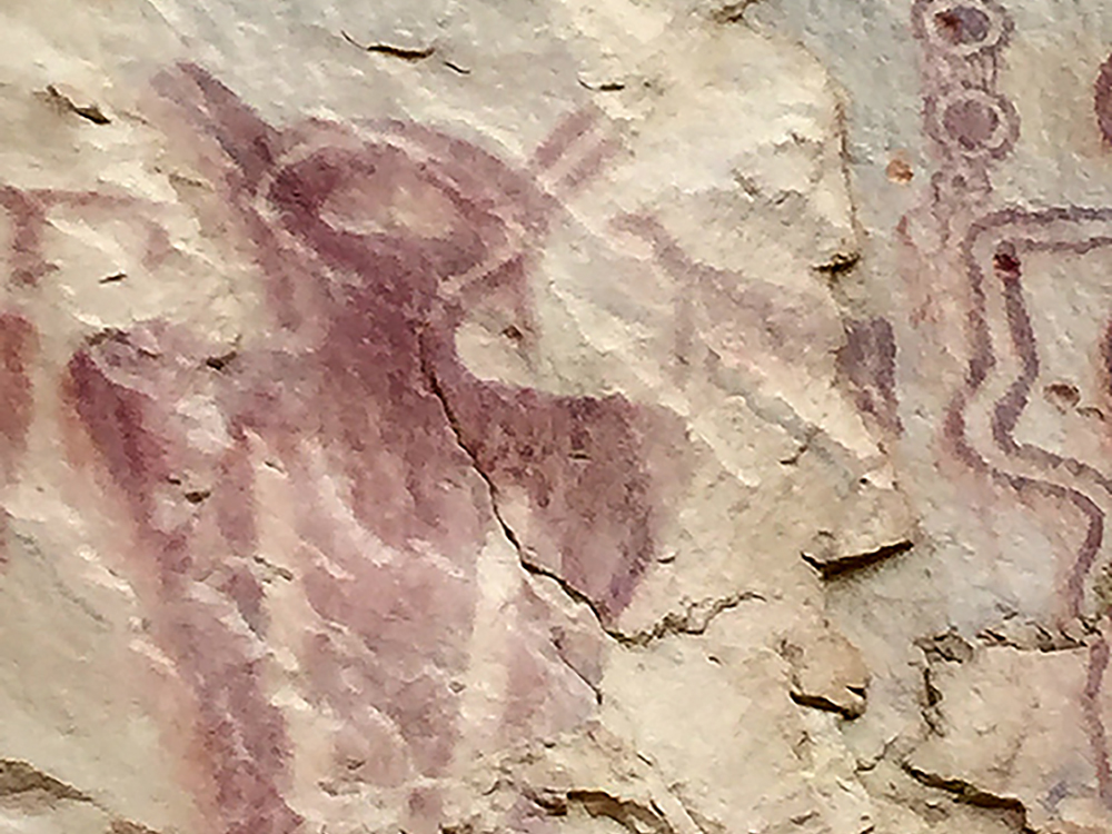 Rock Art Moab Region Utah Petroglyphs Pictographs America USA Archaeology Bradshaw Foundation