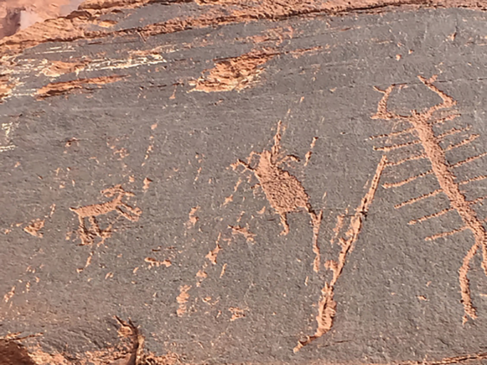 Rock Art Moab Region Utah Petroglyphs Pictographs America USA Archaeology Bradshaw Foundation