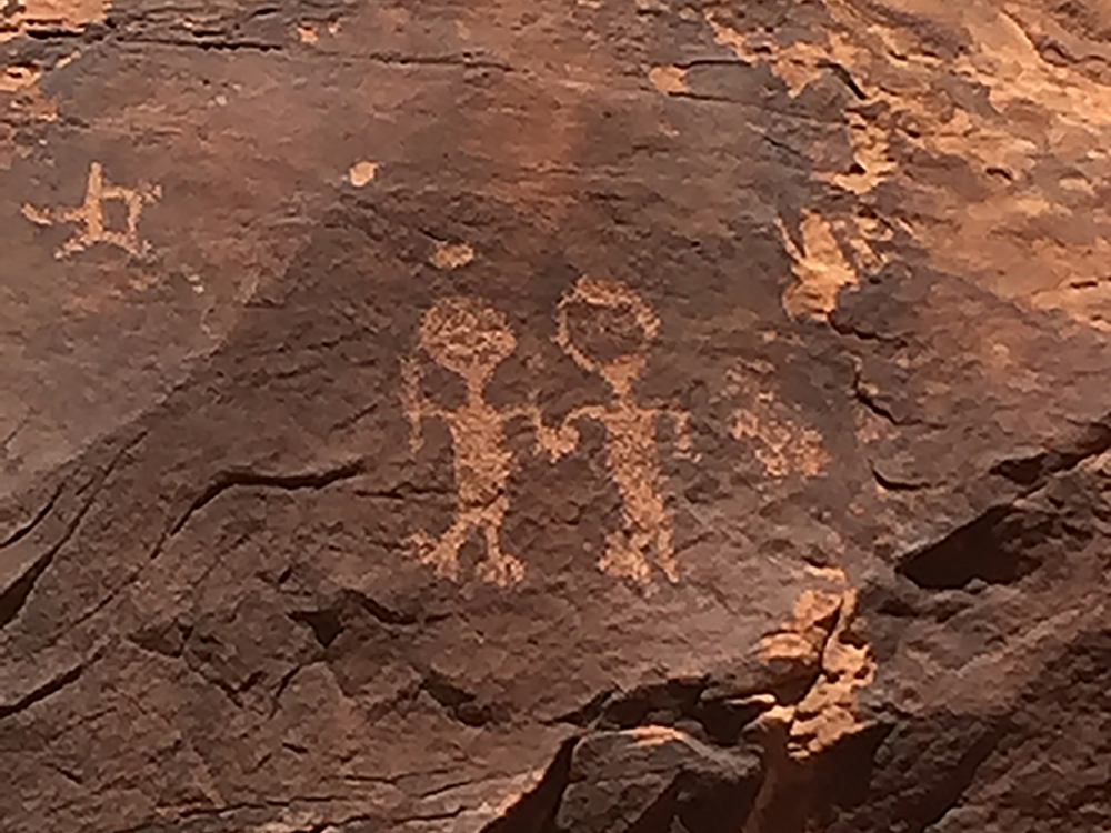 Rock Art Moab Region Utah Petroglyphs Pictographs America USA Archaeology Bradshaw Foundation