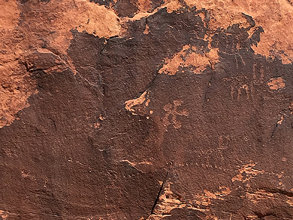 Rock Art Moab Region Utah Petroglyphs Pictographs America USA Archaeology Bradshaw Foundation