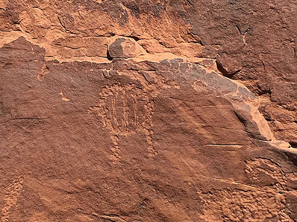 Rock Art Moab Region Utah Petroglyphs Pictographs America USA Archaeology Bradshaw Foundation