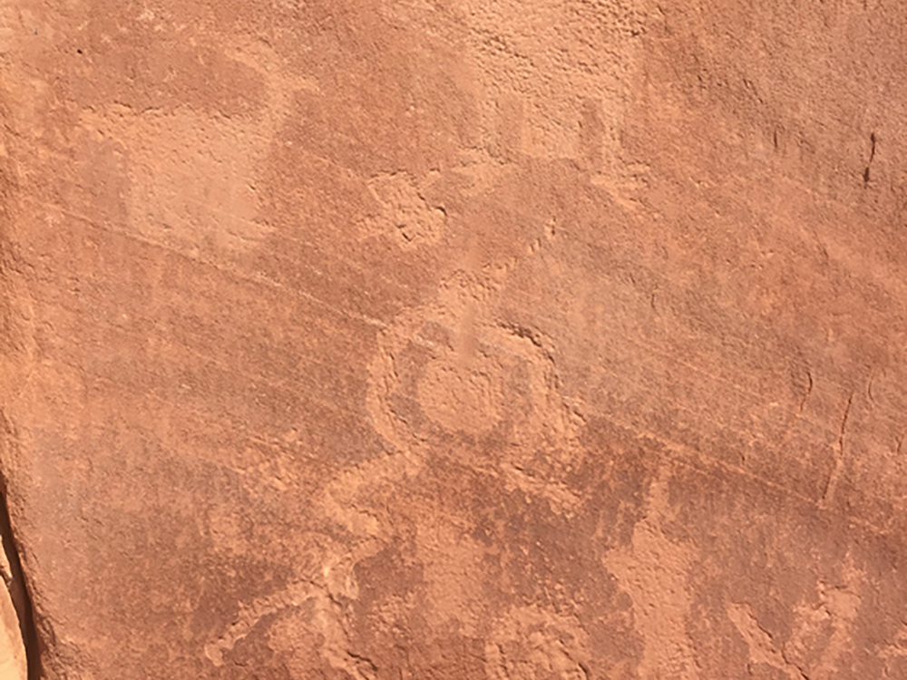 Rock Art Moab Region Utah Petroglyphs Pictographs America USA Archaeology Bradshaw Foundation