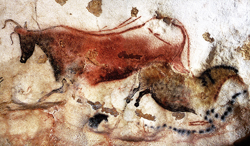 Horses Cave Art Lascaux Cave