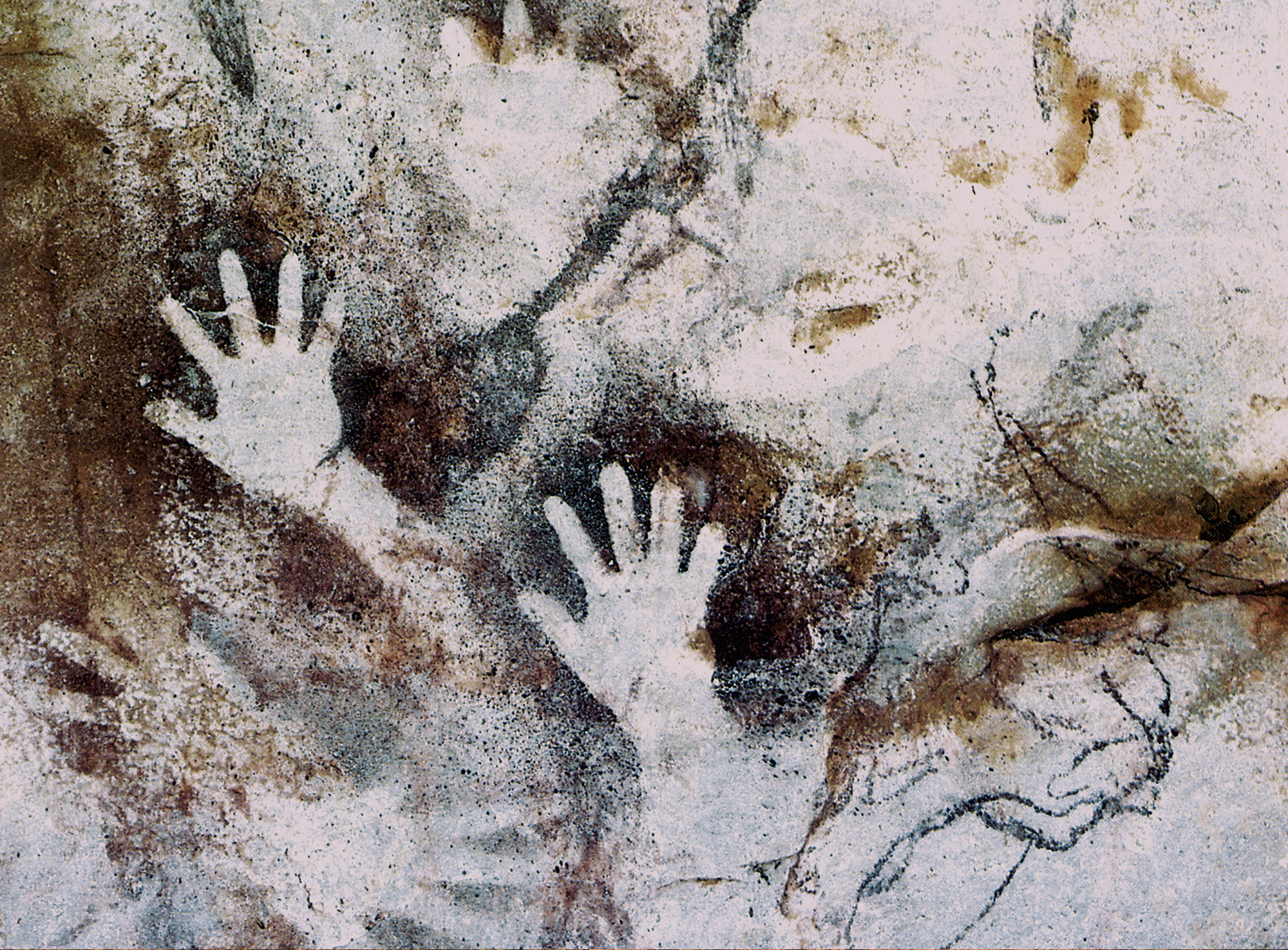 Painted Hand motifs