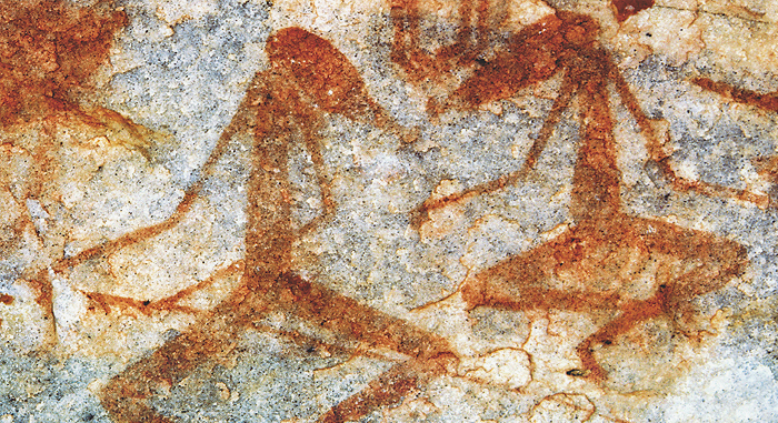 Gwion motif The Kimberley Rock Art North West Australia