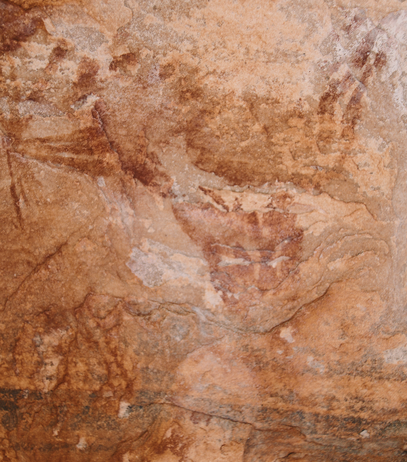 Gwion motif rock art from the Kimberley