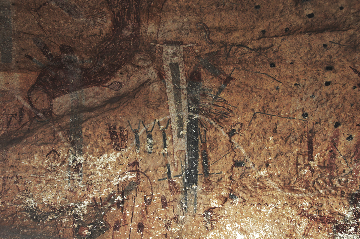 Color begets life exhibition Museum of Altamira Spain Hunter-gatherer rock art Lower Pecos canyons