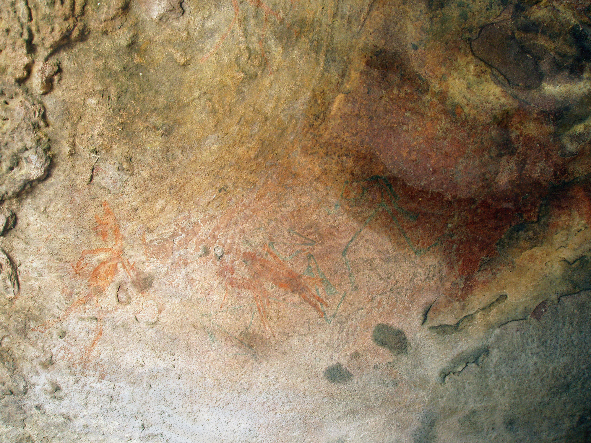 India Rock Art Cave Paintings Characteristics Bradshaw Foundation