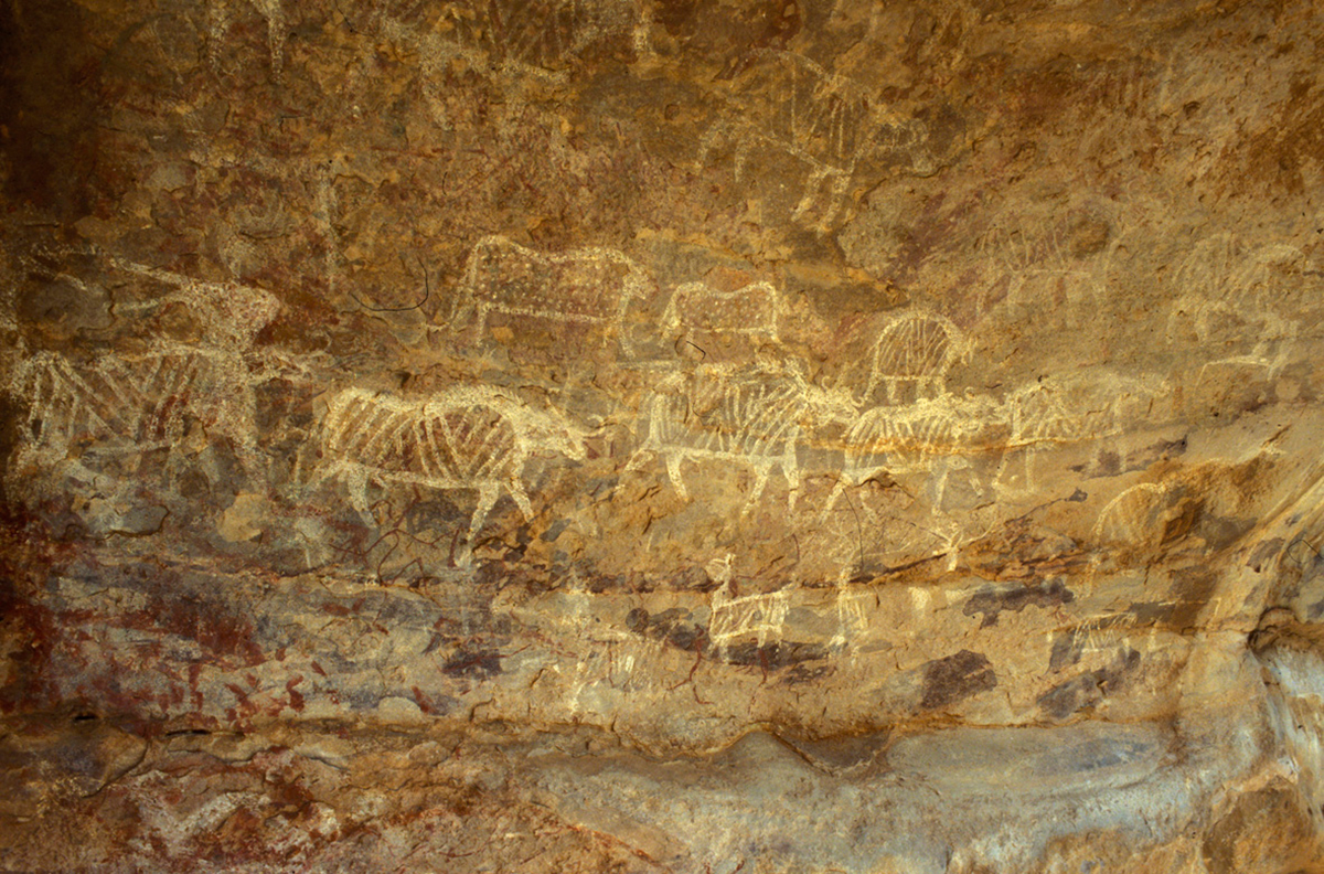 India Rock Art Cave Paintings Karabad Bradshaw Foundation