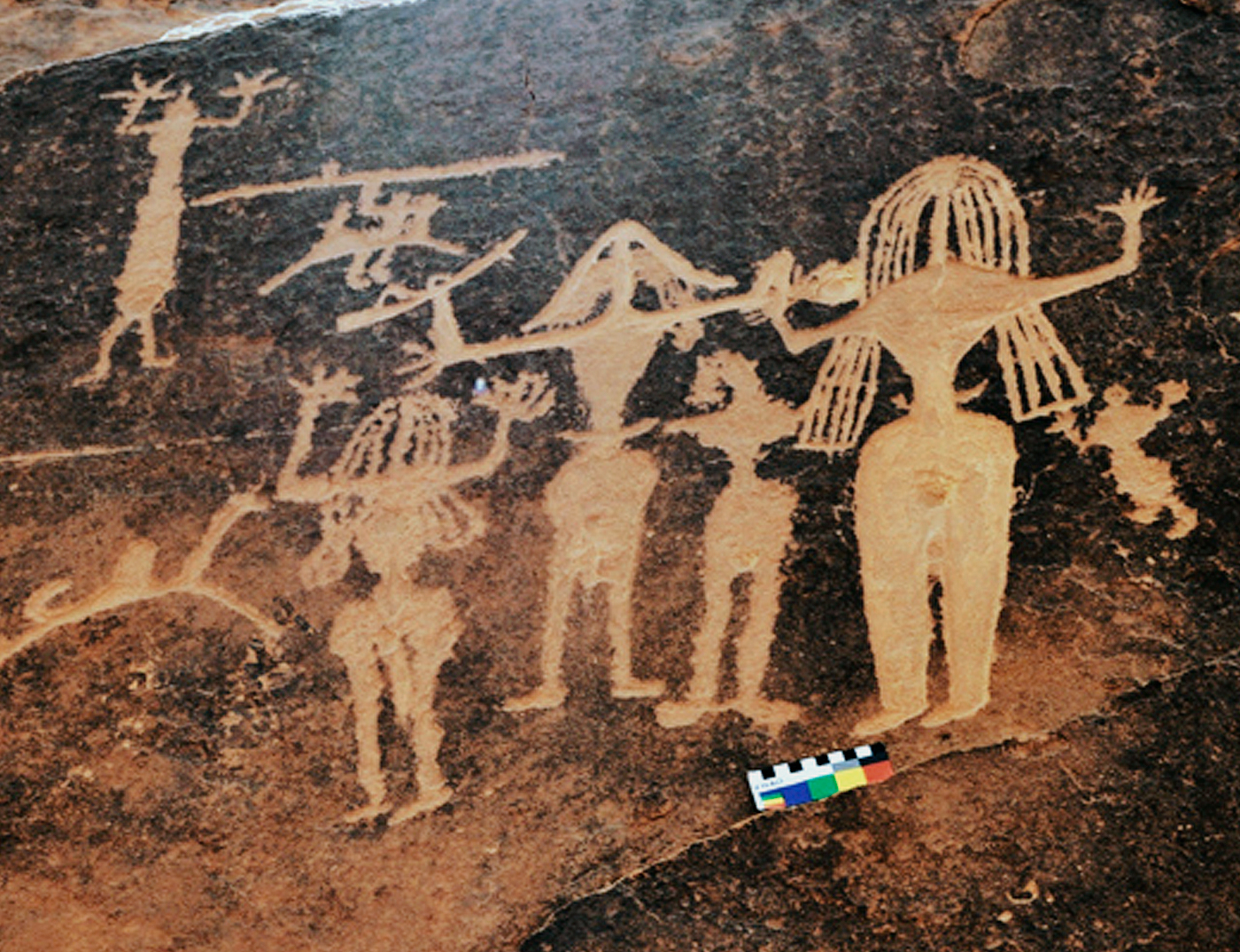 Prehistoric Art Nomadic History Development Rock Art Saudi Arabia Dr Majeed Khan Bradshaw Foundation