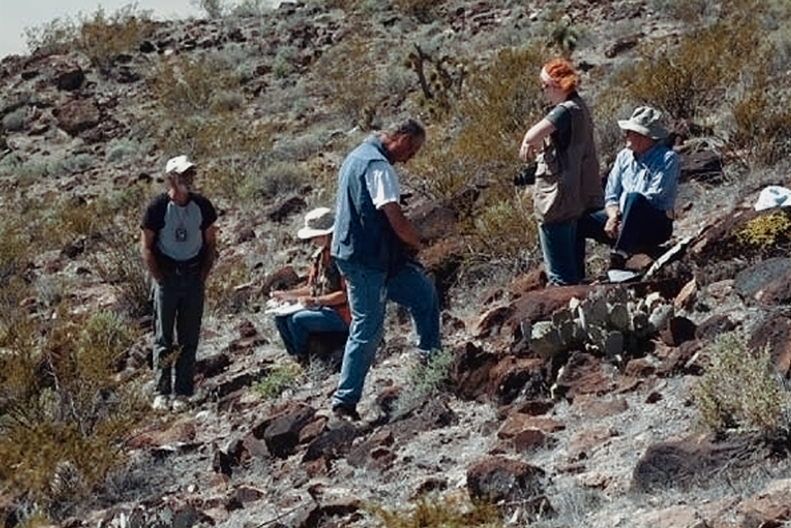 Black Canyon Pahranagat Project Nevada Rock Art America United States USA Foundation Bradshaw Foundation