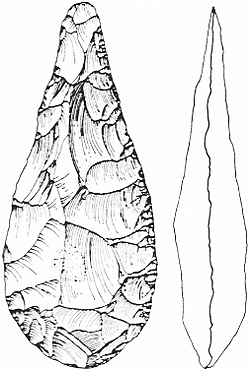 Acheulean Stone Tools handaxe