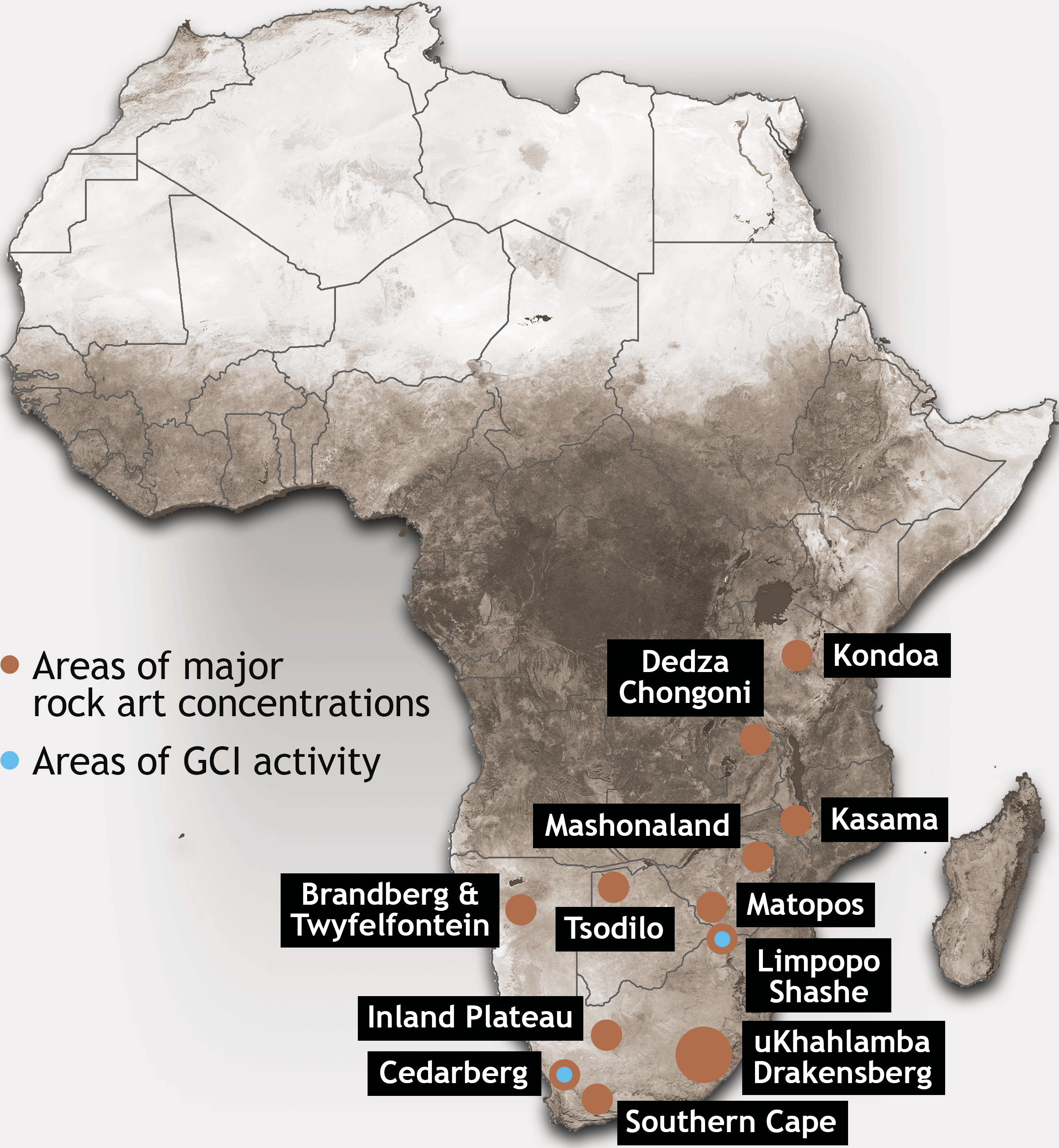 Rock Art Network Getty Conservation Institute Bradshaw Foundation Archaeology Africa SARAP Southern African Rock Art Project