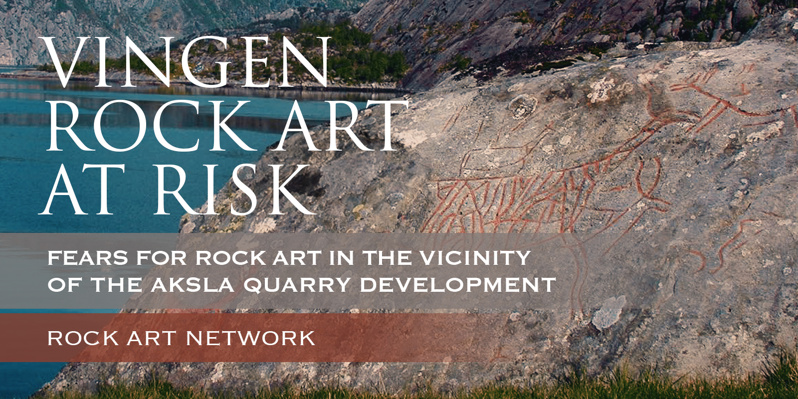 Norway Vingen rock art petroglyphs at risk