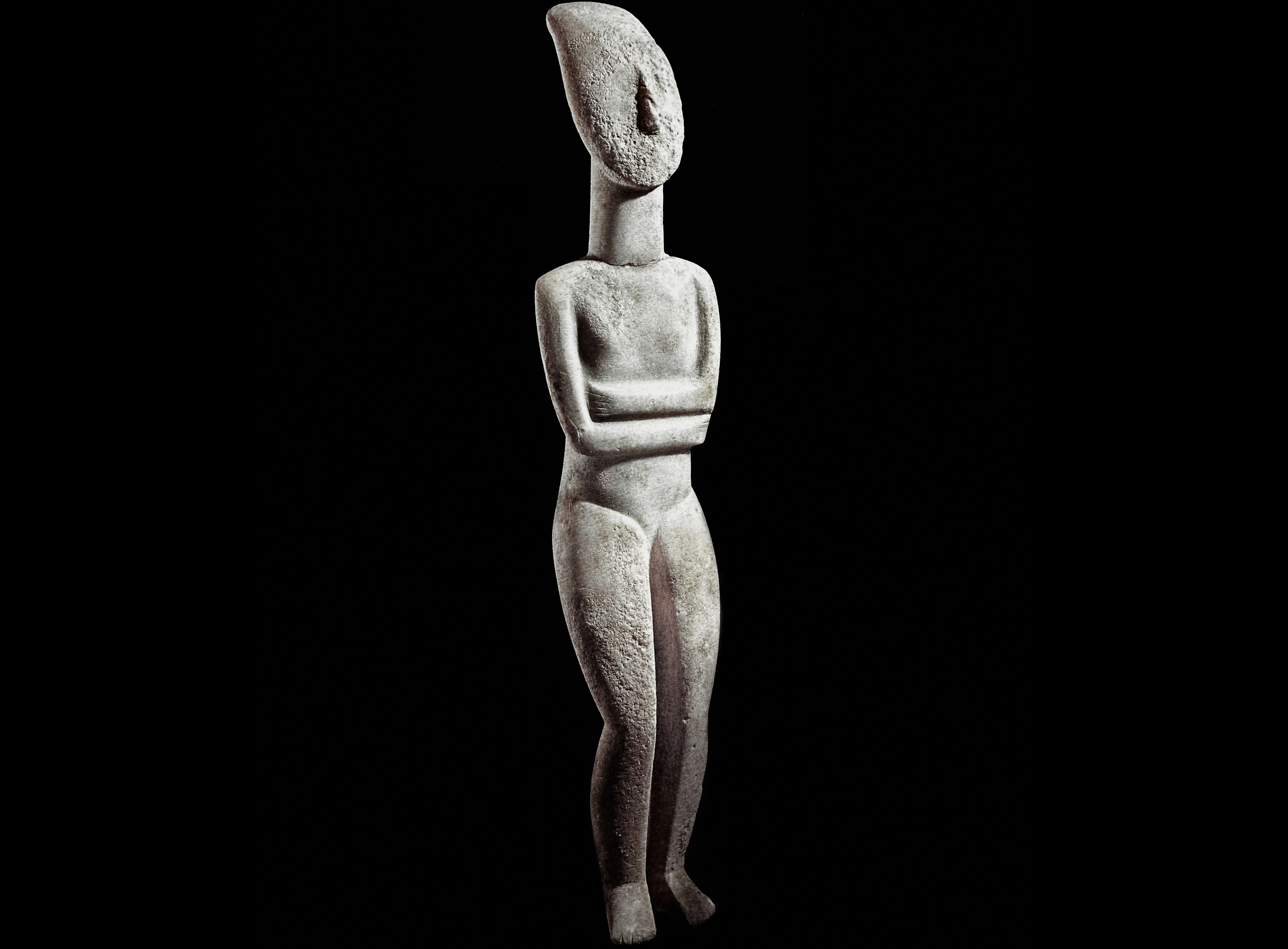 The Cycladic Sculptures - The Fat Lady of Saliagos