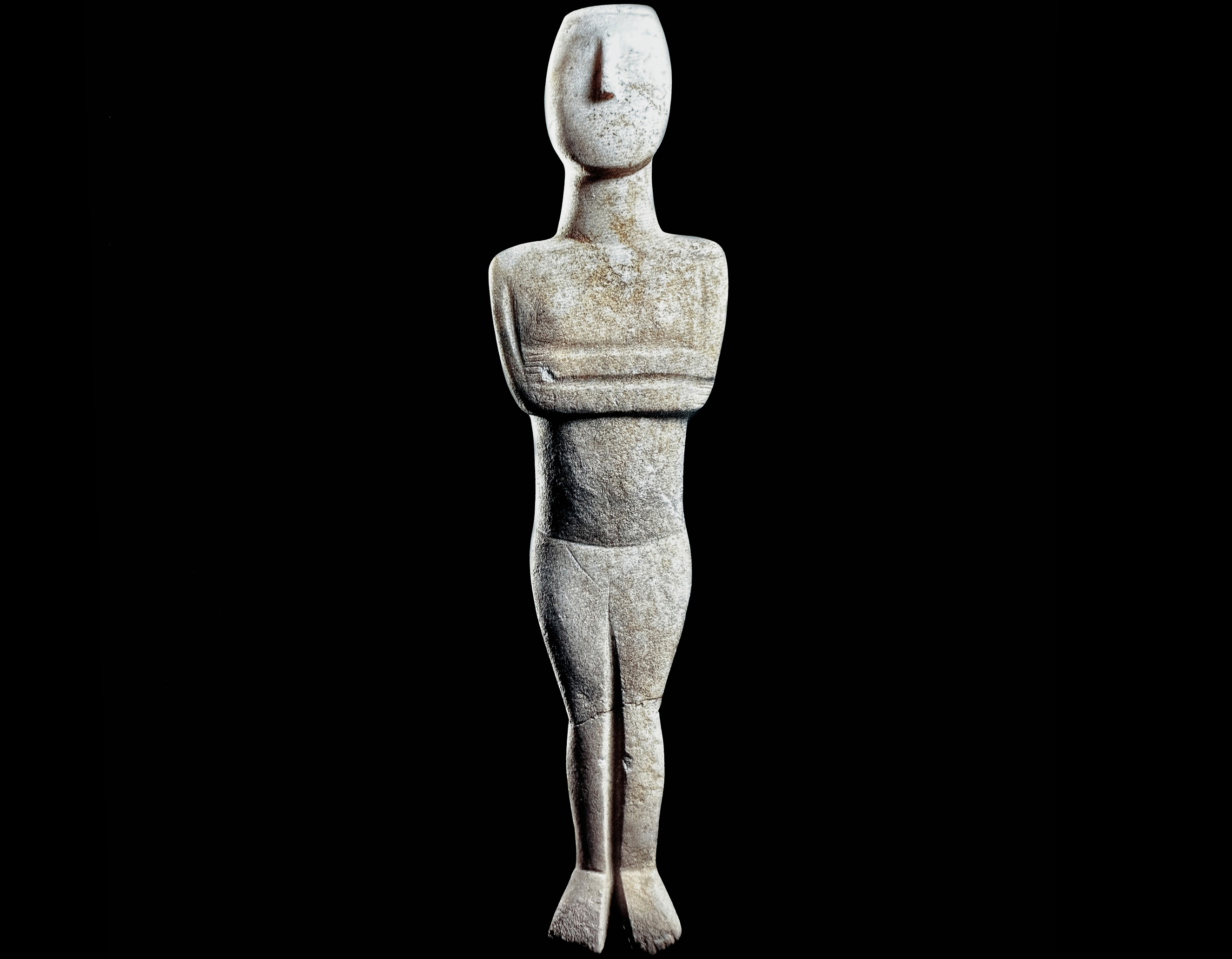 The Cycladic Sculptures - The Fat Lady of Saliagos