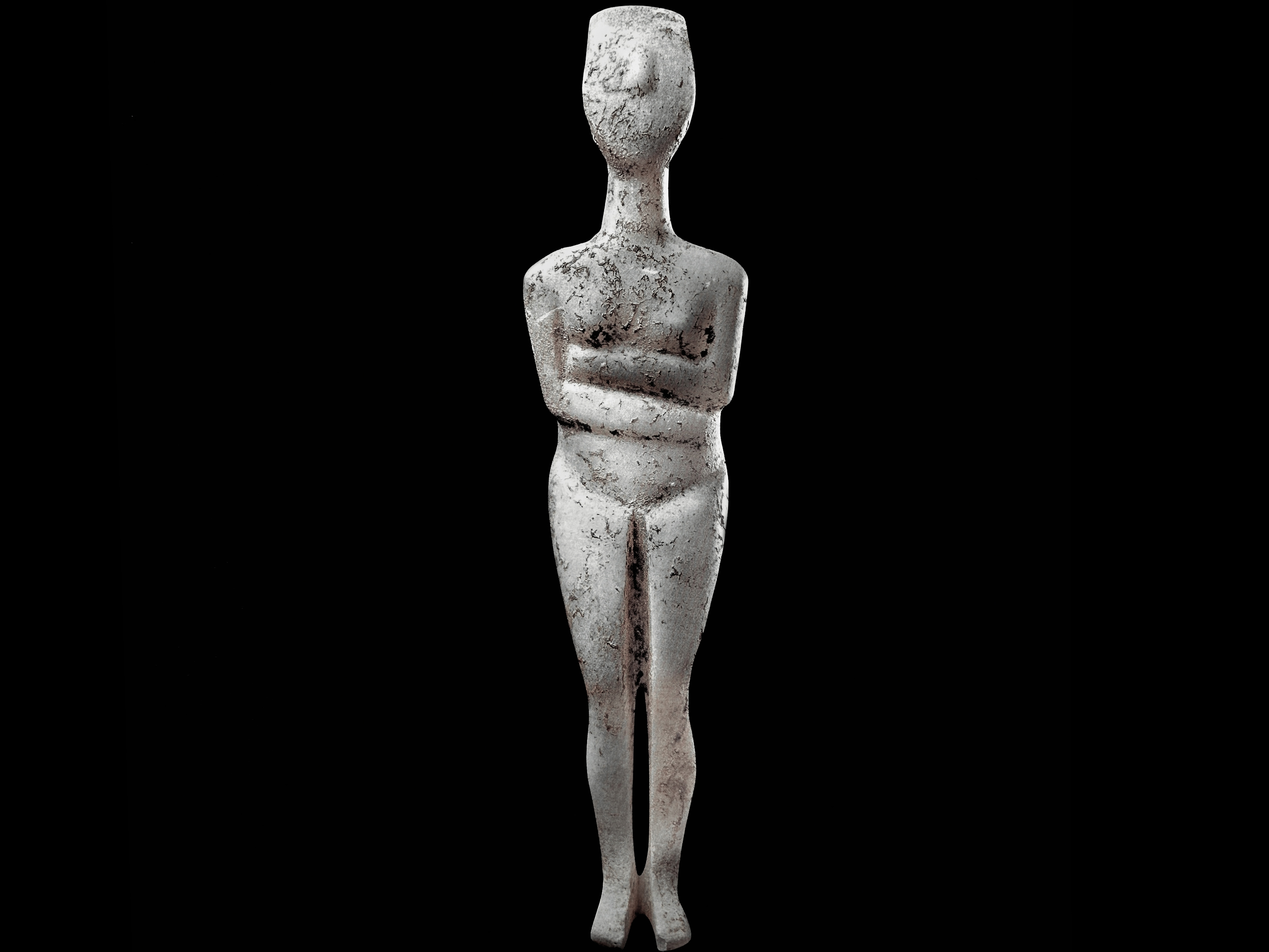 The Cycladic Sculptures - The Fat Lady of Saliagos