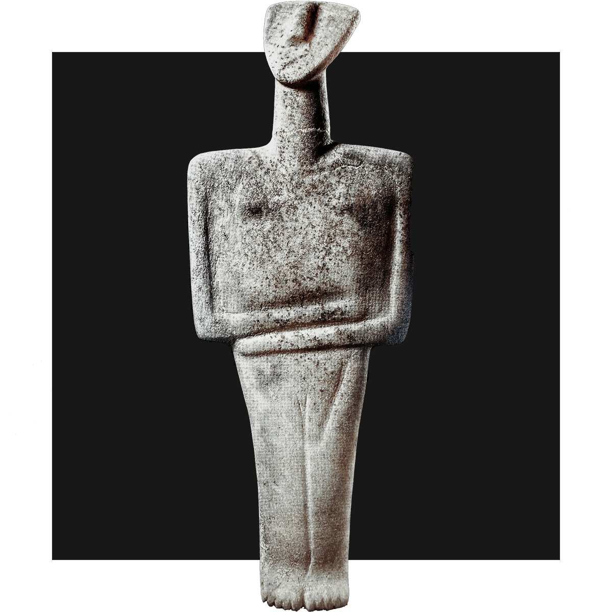 Chalandriani Figure Cycladic Sculptures