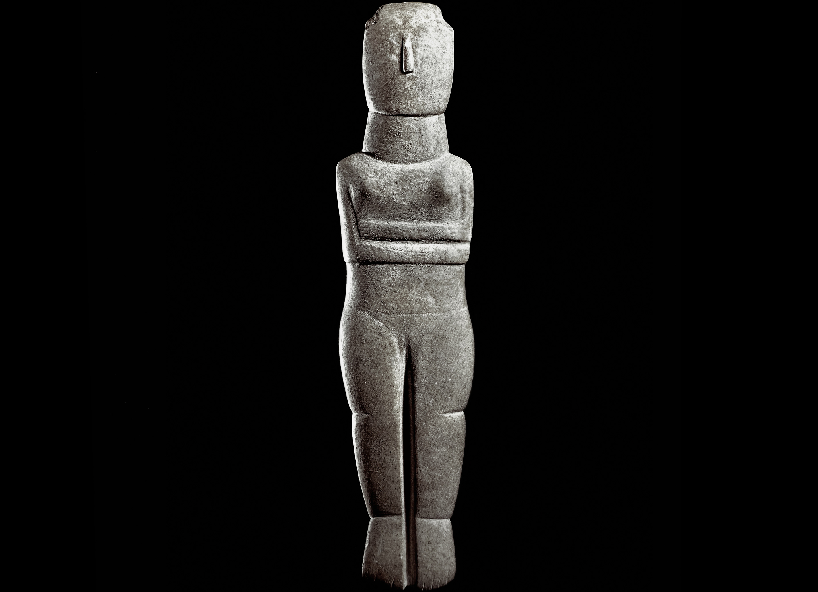 The Cycladic Sculptures - The Fat Lady of Saliagos